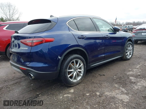 2019 Alfa Romeo Stelvio Ti z VIN ZASPAKBN4K7C43201, wystawiony jako IAAI lot #41121052 z przebiegiem 32 768 mil mil oraz . Historia ofert i sprzedaży dostępna na DreamBid. Obrazek 4.