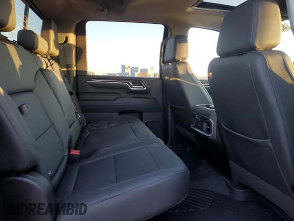 2025 Chevrolet Silverado 3500HD LTZ with VIN 2GC4KUEYXS1130957, listed as a Copart auction lot 83394774 with 453 mi miles and Salvage Title. Bid and sale history available at DreamBid. Image 10.
