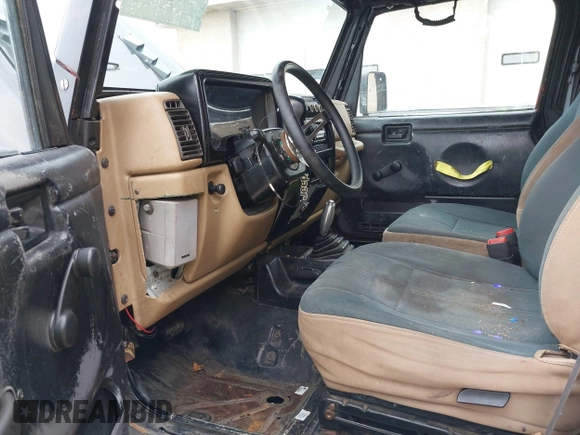 1997 Jeep Wrangler SE with VIN 1J4FY29P7VP478097, listed as a IAAI auction lot 41900741 with Not Provided miles and . Bid and sale history available at DreamBid. Image 5.