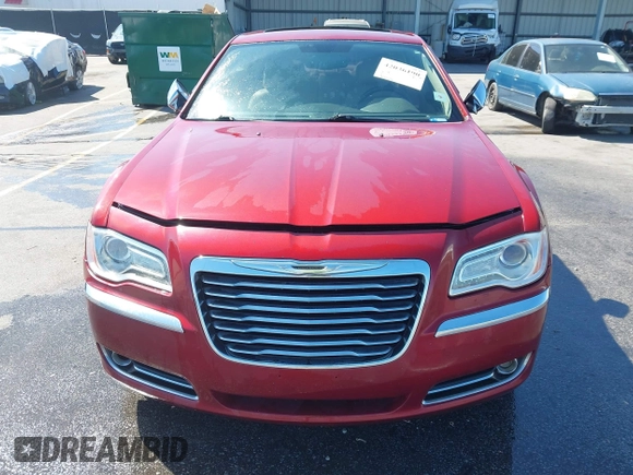 2012 Chrysler 300 Limited with VIN 2C3CCACG5CH165341, listed as a IAAI auction lot 42036190 with 184,536 mi miles. Bid and sale history available at carsss.com. Image 6.