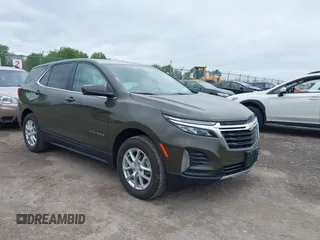 2023 Chevrolet Equinox LT z VIN 3GNAXUEG7PL175315, wystawiony jako IAAI lot #42260399 z przebiegiem 22 800 mil mil oraz . Historia ofert i sprzedaży dostępna na DreamBid. Obrazek 1.