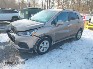 2018 Chevrolet Trax LT with VIN 3GNCJPSB1JL204447, listed as a IAAI auction lot 41412002 with 130,654 mi miles. Bid and sale history available at carsss.com. Image 2.