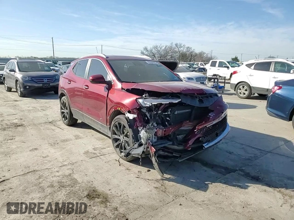 2025 Buick Encore GX Sport Touring with VIN KL4AMDSL5SB021788, listed as a Copart auction lot 50718585 with 6,597 mi miles and Salvage title. Bid and sale history available at DreamBid. Image 11.