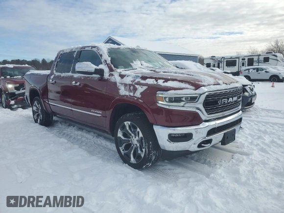 2022 Ram 1500 Limited z VIN 1C6SRFHT5NN140532, wystawiony jako Copart lot #44738275 z przebiegiem 22 900 mil mil oraz Szkoda całkowita • Salvage title. Historia ofert i sprzedaży dostępna na DreamBid. Obrazek 4.