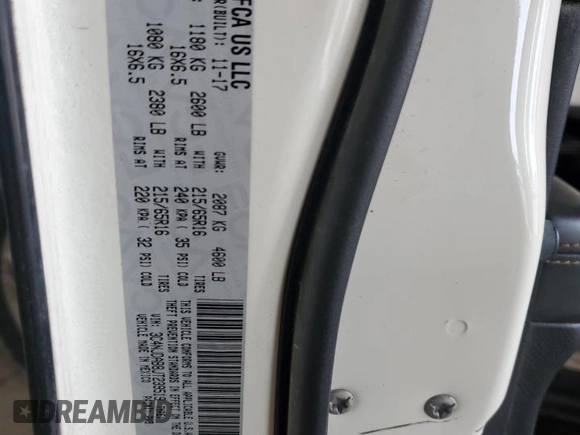 2018 Jeep Compass Sport с VIN 3C4NJDAB8JT239519, выставлен на аукционе Copart как лот 57216835 с пробегом 136 787 миль миль и Списание • Salvage title. История ставок и продаж доступна на DreamBid. Изображение 12.