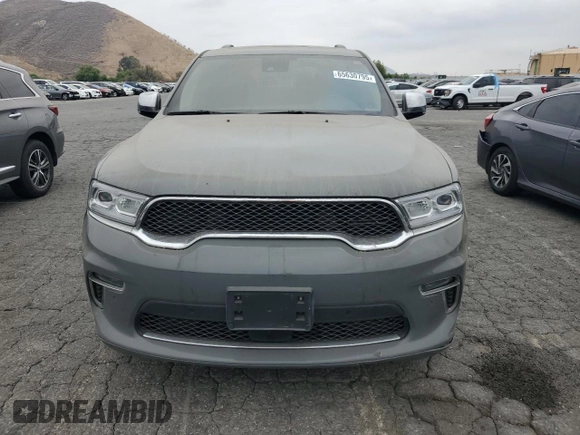 2021 Dodge Durango Citadel with VIN 1C4RDJEG7MC694505, listed as a Copart auction lot 65630795 with 105,060 mi miles and Clean title. Bid and sale history available at DreamBid. Image 5.