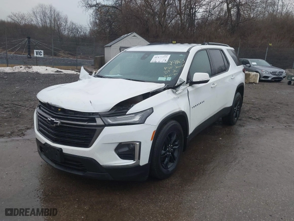 2023 Chevrolet Traverse LT Cloth with VIN 1GNEVGKWXPJ167222, listed as a IAAI auction lot 41477255 with 38,378 mi miles. Bid and sale history available at carsss.com. Image 17.