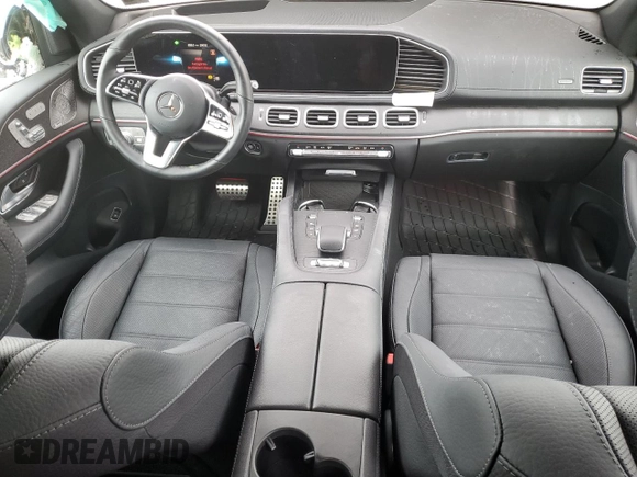 2023 Mercedes-Benz GLS 580 with VIN 4JGFF8GE7PA991822, listed as a Copart auction lot 38947544 with 20,032 mi miles and . Bid and sale history available at DreamBid. Image 8.