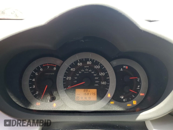 2010 Toyota RAV4 Limited with VIN JTMDK4DV1AD013438, listed as a Copart auction lot 63256435 with 168,175 mi miles and Salvage title. Bid and sale history available at DreamBid. Image 9.