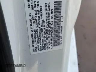 2016 Honda Odyssey Touring Elite с VIN 5FNRL5H90GB097128, выставлен на аукционе Copart как лот 55405845 с пробегом 136 275 миль миль и Списание • Salvage title. История ставок и продаж доступна на DreamBid. Изображение 13.