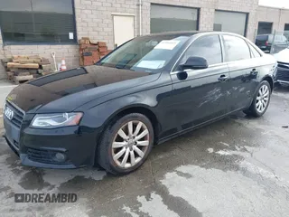 2009 Audi A4 2.0T Prem Plus with VIN WAUSF78K09N054854, listed as a IAAI auction lot 41594015 with 127,884 mi miles. Bid and sale history available at carsss.com. Image 2.