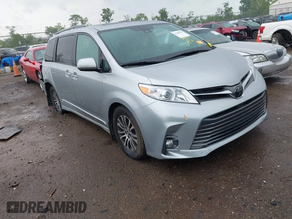 2019 Toyota Sienna XLE Auto Access Seat z VIN 5TDYZ3DC2KS018742, wystawiony jako IAAI lot #42288335 z przebiegiem 101 741 mil mil oraz . Historia ofert i sprzedaży dostępna na DreamBid. Obrazek 1.