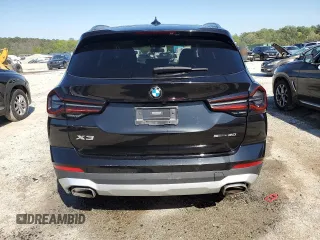 2023 BMW X3 sDrive30i with VIN 5UX43DP08P9S09531, listed as a Copart auction lot 52207305 with 32,177 mi miles and Clean Title. Bid and sale history available at DreamBid. Image 6.
