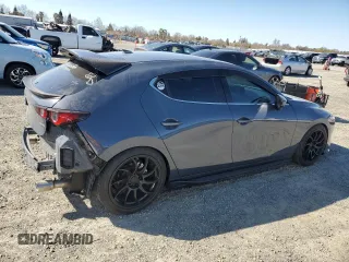 2022 Mazda Mazda3 Hatchback Premium with VIN JM1BPAML3N1501092, listed as a Copart auction lot 48349425 with 50,485 mi miles and Salvage Title. Bid and sale history available at carsss.com. Image 3.