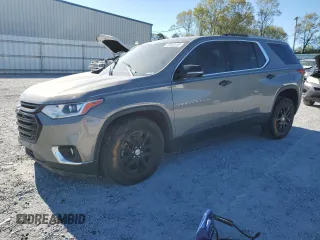 2018 Chevrolet Traverse LT Cloth with VIN 1GNERGKW6JJ280371, listed as a Copart auction lot 49669454 with 81,088 mi miles and Salvage Title. Bid and sale history available at carsss.com. Image 1.
