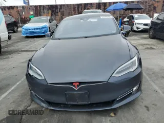 2016 Tesla Model S 90D with VIN 5YJSA1E44GF152673, listed as a Copart auction lot 50995495 with 69,439 mi miles and Salvage Title. Bid and sale history available at DreamBid. Image 5.