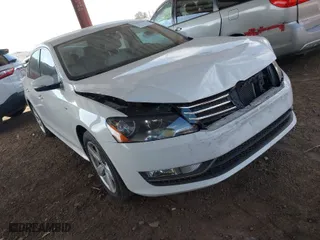 2015 Volkswagen Passat 1.8T S with VIN 1VWAT7A39FC109381, listed as a IAAI auction lot 41413429 with 132,150 mi miles. Bid and sale history available at carsss.com. Image 1.