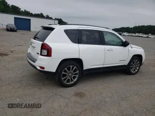2017 Jeep Compass 75th Anniversary Edition with VIN 1C4NJDBB5HD168276, listed as a Copart auction lot 54516835 with 95,153 mi miles and Clean Title. Bid and sale history available at carsss.com. Image 3.