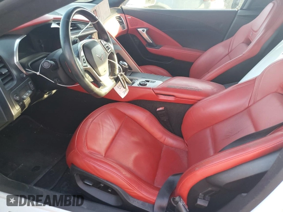 2017 Chevrolet Corvette with VIN 1G1Y13D76H5100247, listed as a Copart auction lot 86346804 with 58,420 mi miles and Salvage title. Bid and sale history available at DreamBid. Image 7.