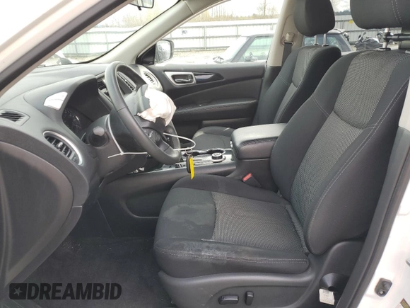 2018 Nissan Pathfinder S with VIN 5N1DR2MM8JC622454, listed as a Copart auction lot 51102095 with 95,472 mi miles and Salvage Title. Bid and sale history available at DreamBid. Image 7.