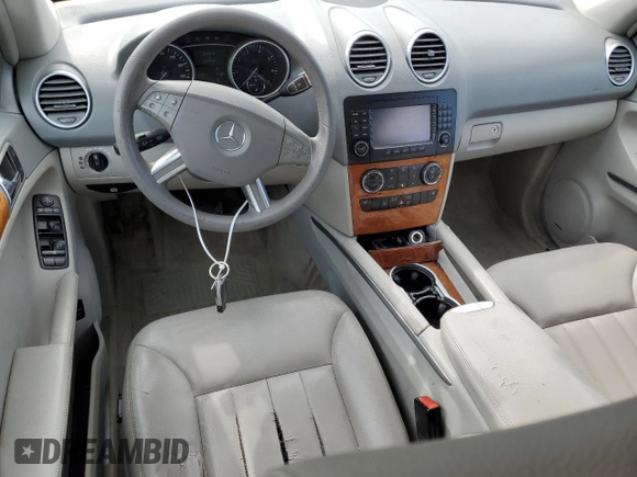 2007 Mercedes-Benz M 350 with VIN 4JGBB86E07A210036, listed as a Copart auction lot 50371575 with 209,986 mi miles and Salvage Title. Bid and sale history available at DreamBid. Image 8.