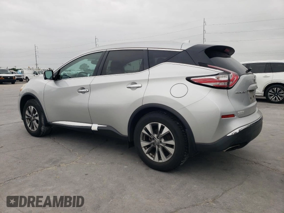 2016 Nissan Murano SV with VIN 5N1AZ2MG2GN142811, listed as a Copart auction lot 52642815 with 180,528 mi miles and Salvage Title. Bid and sale history available at carsss.com. Image 2.