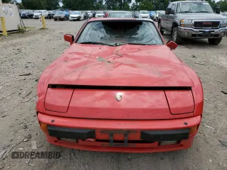 1984 Porsche 944 with VIN WP0AA0945EN454696, listed as a Copart auction lot 61697004 with 66,607 mi miles and Clean Title. Bid and sale history available at carsss.com. Image 5.