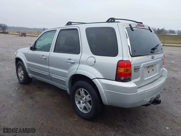 2005 Ford Escape Limited with VIN 1FMYU04115KD53431, listed as a IAAI auction lot 41183221 with 1 mi miles. Bid and sale history available at carsss.com. Image 3.