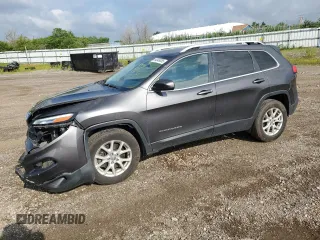 2016 Jeep Cherokee Latitude z VIN 1C4PJMCSXGW221225, wystawiony jako Copart lot #64049355 z przebiegiem 187 033 mil mil oraz Szkoda całkowita • Salvage title. Historia ofert i sprzedaży dostępna na DreamBid. Obrazek 1.
