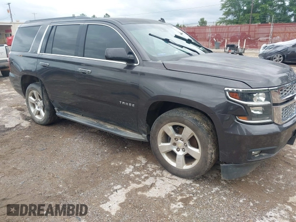 2015 Chevrolet Tahoe LT with VIN 1GNSCBKC4FR183580, listed as a IAAI auction lot 42318000 with Not provided miles and . Bid and sale history available at DreamBid. Image 1.