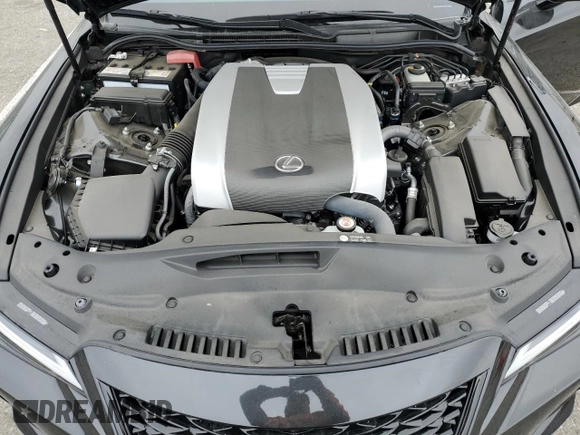 2023 Lexus IS 350 F Sport with VIN JTHGZ1B21P5069896, listed as a Copart auction lot 50947125 with 13,980 mi miles and Salvage title. Bid and sale history available at DreamBid. Image 11.