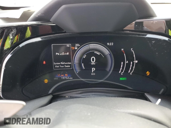 2023 Lexus NX with VIN 2T2GKCEZ0PC010167, listed as a Copart auction lot 87414864 with 19,752 mi miles and Salvage Title. Bid and sale history available at carsss.com. Image 9.