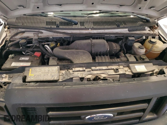2008 Ford Econoline Cargo Commercial with VIN 1FTNS24W38DB56922, listed as a Copart auction lot 75998084 with 106,358 mi miles and Clean Title. Bid and sale history available at DreamBid. Image 12.