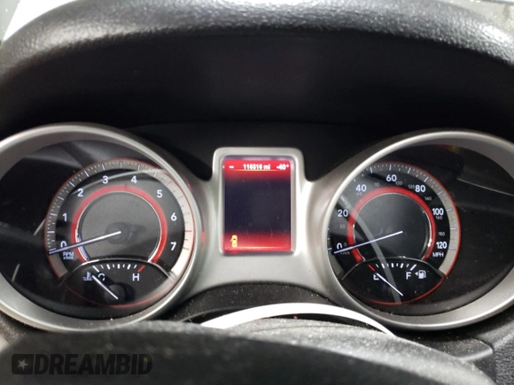 2015 Dodge Journey R/T with VIN 3C4PDDEG7FT671788, listed as a Copart auction lot 47527315 with 116,316 mi miles and Salvage Title. Bid and sale history available at DreamBid. Image 9.