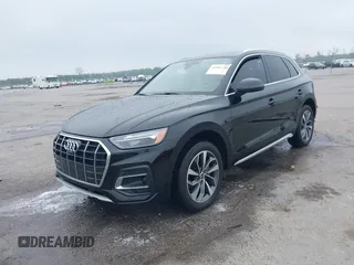 2021 Audi Q5 Premium Plus with VIN WA1BAAFY3M2013760, listed as a IAAI auction lot 41904740 with 64,829 mi miles and . Bid and sale history available at DreamBid. Image 17.