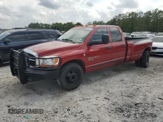 2006 Dodge 3500 SLT with VIN 3D7ML48C26G278956, listed as a Copart auction lot 51547594 with 155,538 mi miles and Clean Title. Bid and sale history available at carsss.com. Image 1.