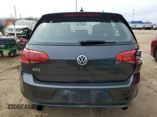 2015 Volkswagen Golf GTI SE with VIN 3VW5T7AU5FM066330, listed as a Copart auction lot 51800525 with 53,175 mi miles and Clean Title. Bid and sale history available at carsss.com. Image 6.