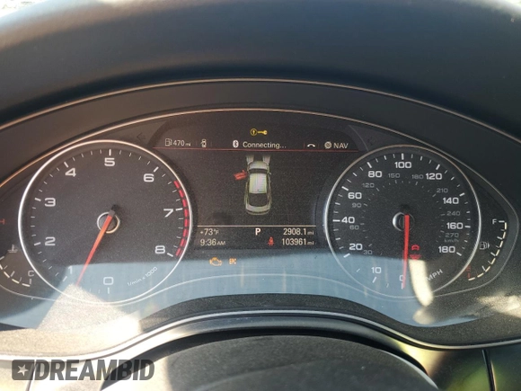 2012 Audi A7 Prestige с VIN WAU2GAFC2CN122987, выставлен на аукционе Copart как лот 54435275 с пробегом 103 961 миль миль и Чистый • Clean title. История ставок и продаж доступна на DreamBid. Изображение 9.