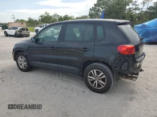 2012 Volkswagen Tiguan SE with VIN WVGAV7AX1CW557300, listed as a Copart auction lot 58975585 with 183,344 mi miles and Salvage title. Bid and sale history available at DreamBid. Image 2.