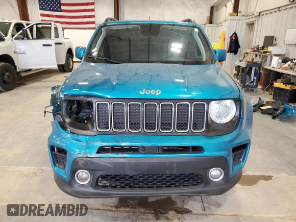 2020 Jeep Renegade Latitude with VIN ZACNJBBB9LPL91898, listed as a Copart auction lot 54888315 with 70,297 mi miles and Salvage title. Bid and sale history available at DreamBid. Image 5.