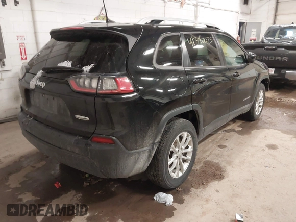 2020 Jeep Cherokee Latitude with VIN 1C4PJMCB6LD651548, listed as a IAAI auction lot 41340075 with 102,812 mi miles. Bid and sale history available at carsss.com. Image 4.