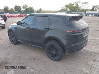 2021 Land Rover Range Rover Evoque R-Dynamic S with VIN SALZT2FX3MH123256, listed as a IAAI auction lot 40353026 with 1 mi miles. Bid and sale history available at carsss.com. Image 3.