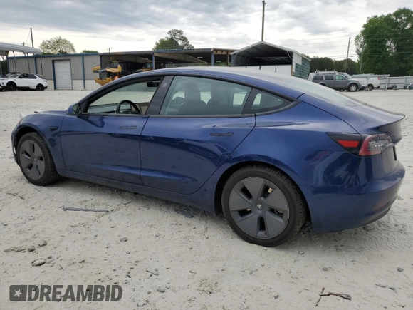 2023 Tesla Model 3 with VIN 5YJ3E1EA3PF474350, listed as a Copart auction lot 53819035 with 32,714 mi miles and Salvage Title. Bid and sale history available at DreamBid. Image 2.