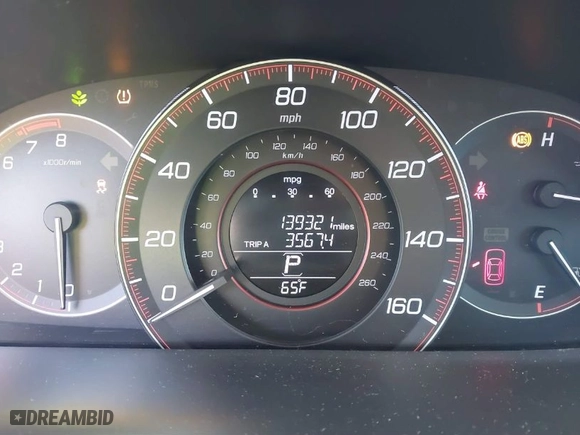 2015 Honda Accord Coupe LX-S with VIN 1HGCT1B37FA011115, listed as a IAAI auction lot 41070040 with 139,321 mi miles. Bid and sale history available at carsss.com. Image 7.