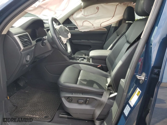 2021 Volkswagen Atlas 3.6L V6 SEL with VIN 1V2BR2CA0MC520619, listed as a Copart auction lot 77940004 with 32,646 mi miles and Salvage Title. Bid and sale history available at carsss.com. Image 7.