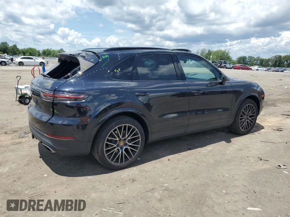 2020 Porsche Cayenne with VIN WP1AA2AY9LDA00494, listed as a Copart auction lot 61024435 with 58,846 mi miles and Salvage title. Bid and sale history available at DreamBid. Image 3.