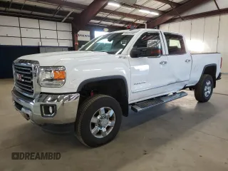 2018 GMC Sierra 2500HD SLT with VIN 1GT12TEG8JF141516, listed as a Copart auction lot 88131345 with 125,178 mi miles and Salvage title. Bid and sale history available at DreamBid. Image 1.