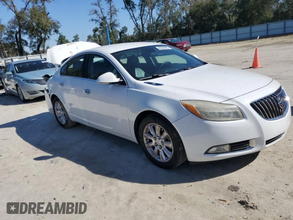 2013 Buick Regal Premium 1 with VIN 2G4GS5ERXD9132705, listed as a Copart auction lot 46290465 with 119,601 mi miles and Salvage title. Bid and sale history available at DreamBid. Image 4.