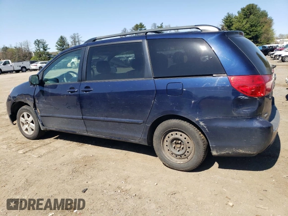 2006 Toyota Sienna CE with VIN 5TDZA23C06S403715, listed as a Copart auction lot 52394345 with 210,541 mi miles and Salvage Title. Bid and sale history available at carsss.com. Image 2.