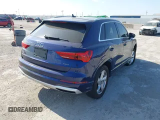 2021 Audi Q3 Premium with VIN WA1AUCF32M1066149, listed as a IAAI auction lot 40695269 with 92,598 mi miles and . Bid and sale history available at DreamBid. Image 4.